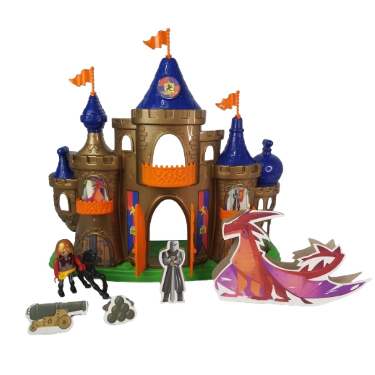 Brinquedo Castelo Medieval Cavaleiro Samba Toys Brinquedo Castelo Medieval Cavaleiro Samba Toys
